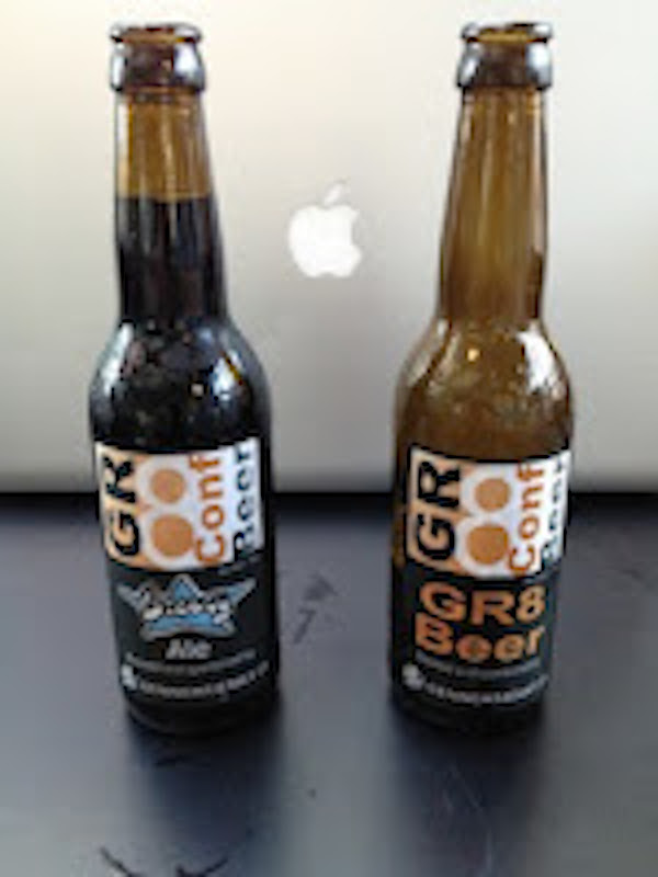 <em>Groovy Ale</em> and <em>GR8 Beer</em> &hellip; how&rsquo;s that for conference swag